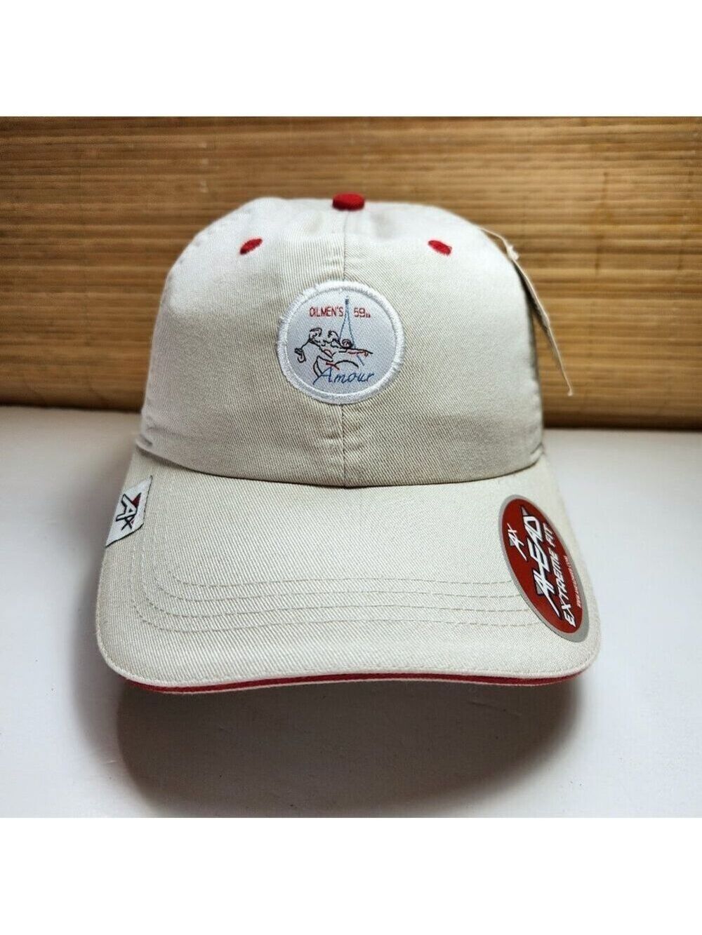 Ahead Oilmens 59th Armour Golf Tournament Hat Cap Beige Extreme Fit OS